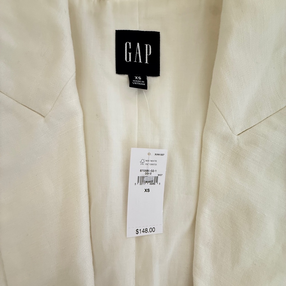 GAP Cream Blazer XS